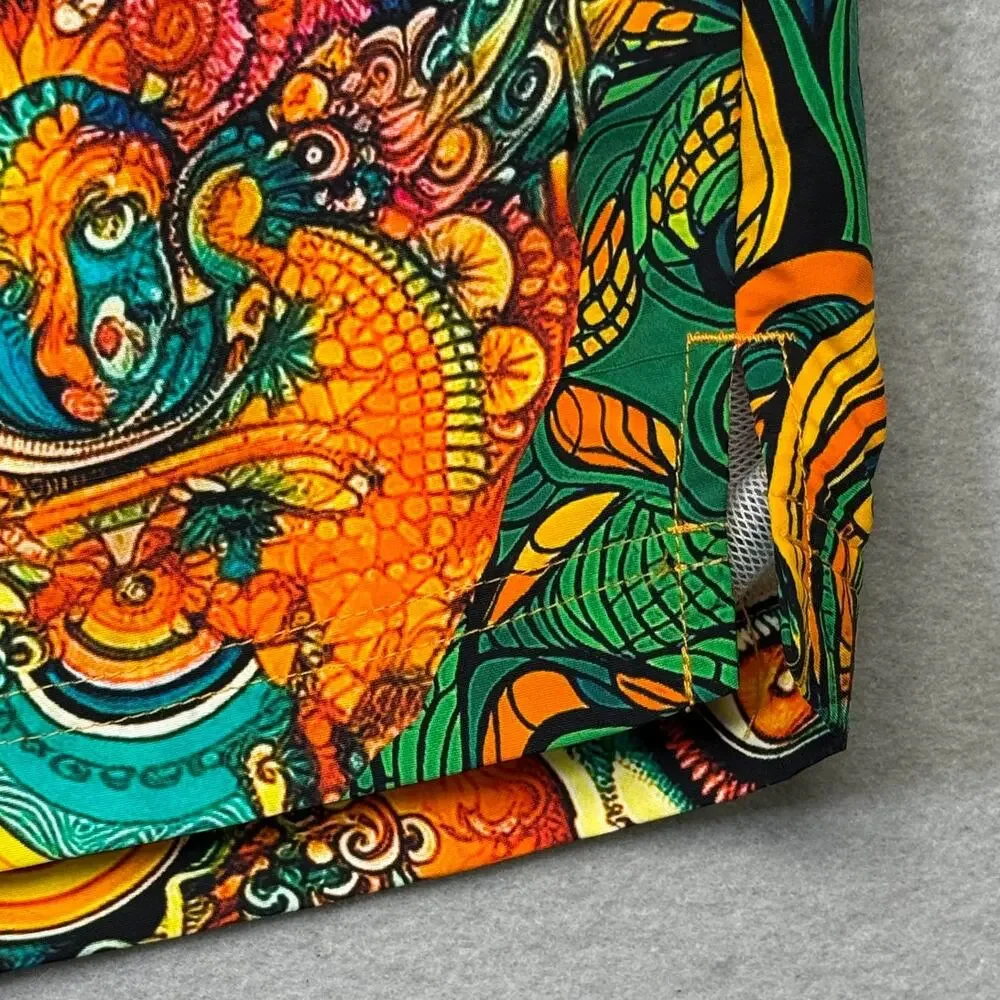 The AGTAWH Delic Print Swim Shorts Multi, XL $75